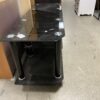 Black and Silver Glass Media Center