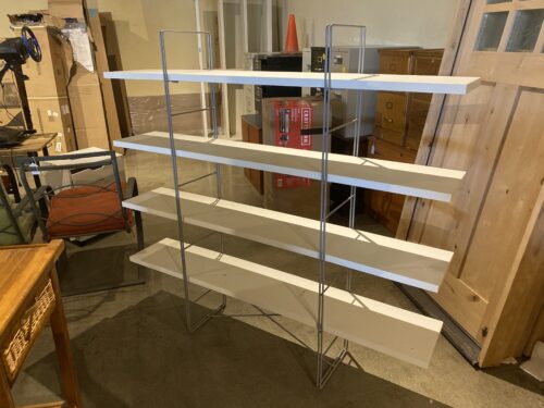 Long and Skinny White Shelves