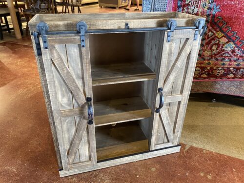 Barn Door Cabinet