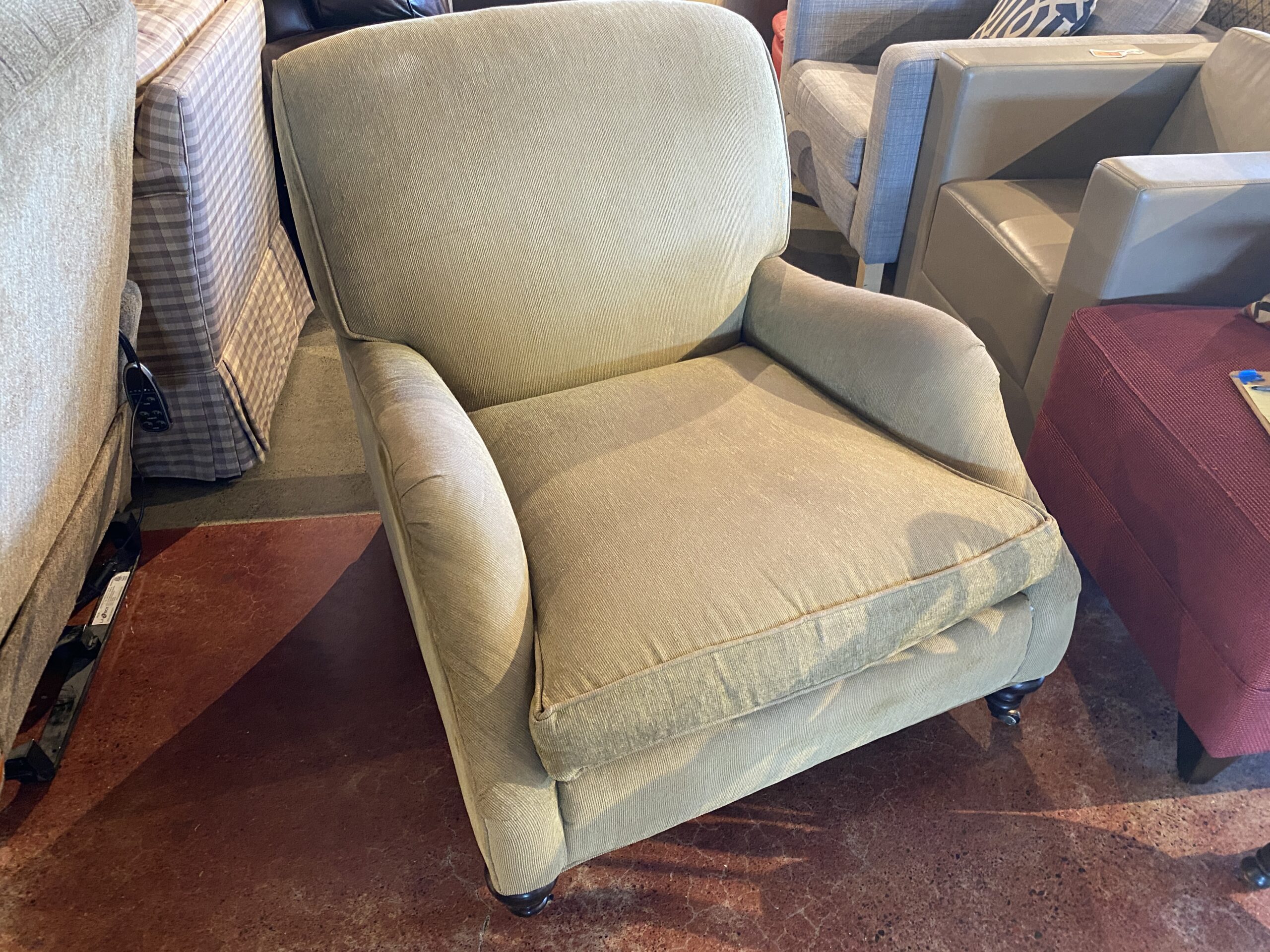 CRATE & BARREL Beige Chair
