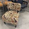 PIER 1 IMPORT Lola Fabric Floral Pattern Accent Chair