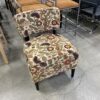 PIER 1 IMPORT Lola Fabric Floral Pattern Accent Chair