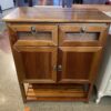 Classic Wooden Accent Cabinet with Ring Pulls