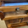 Classic Wooden Accent Cabinet with Ring Pulls