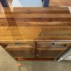 Classic Wooden Accent Cabinet with Ring Pulls