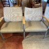 Contemporary 4-Chair Tandem Bench