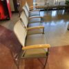 Contemporary 4-Chair Tandem Bench