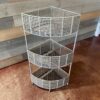 Three Tier Corner Basket Shelf