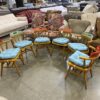 Mid-Century Buckstaff Captains Chair Set of 6