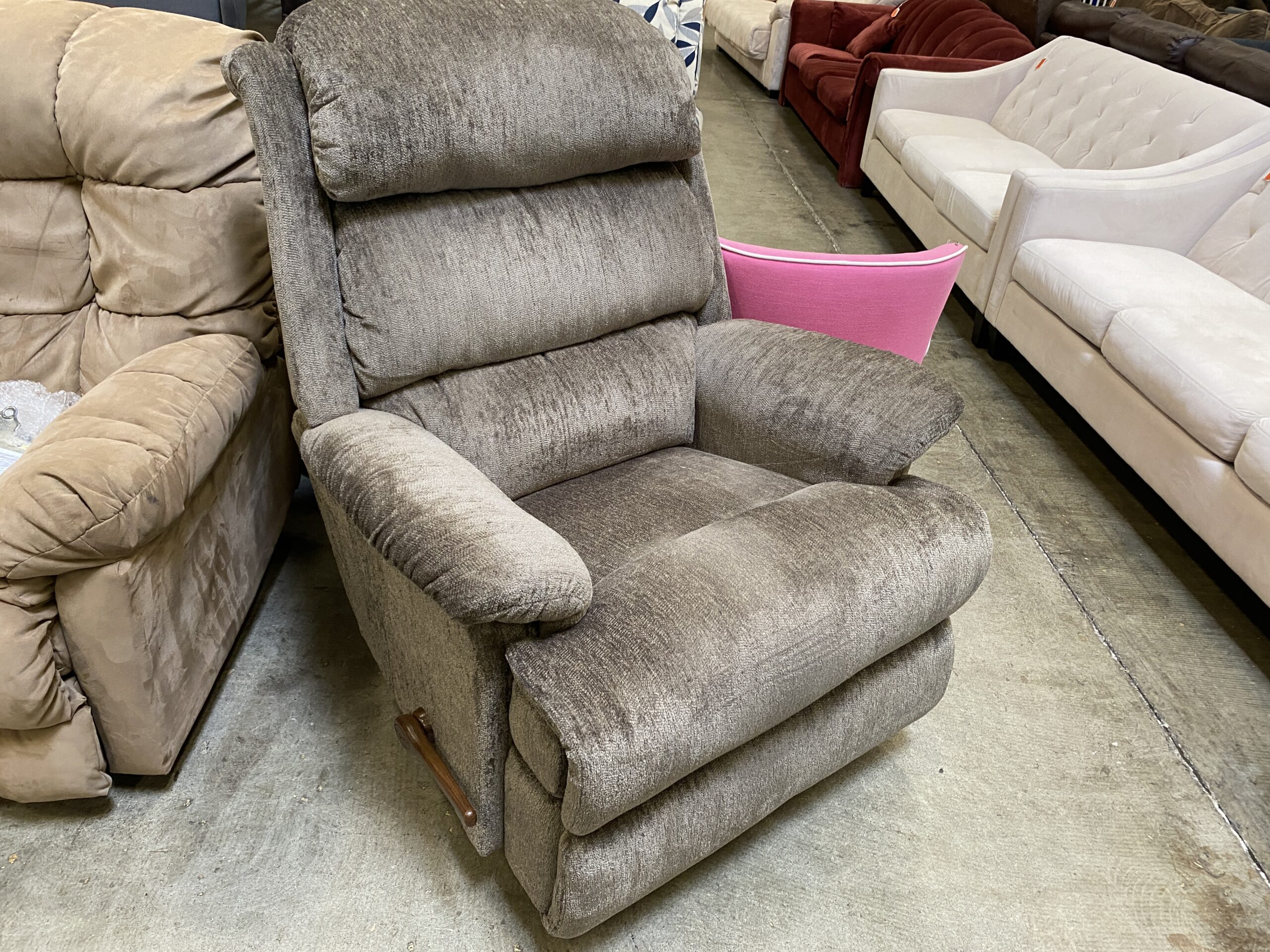LA-Z-BOY Dark Brown Manual Recliner