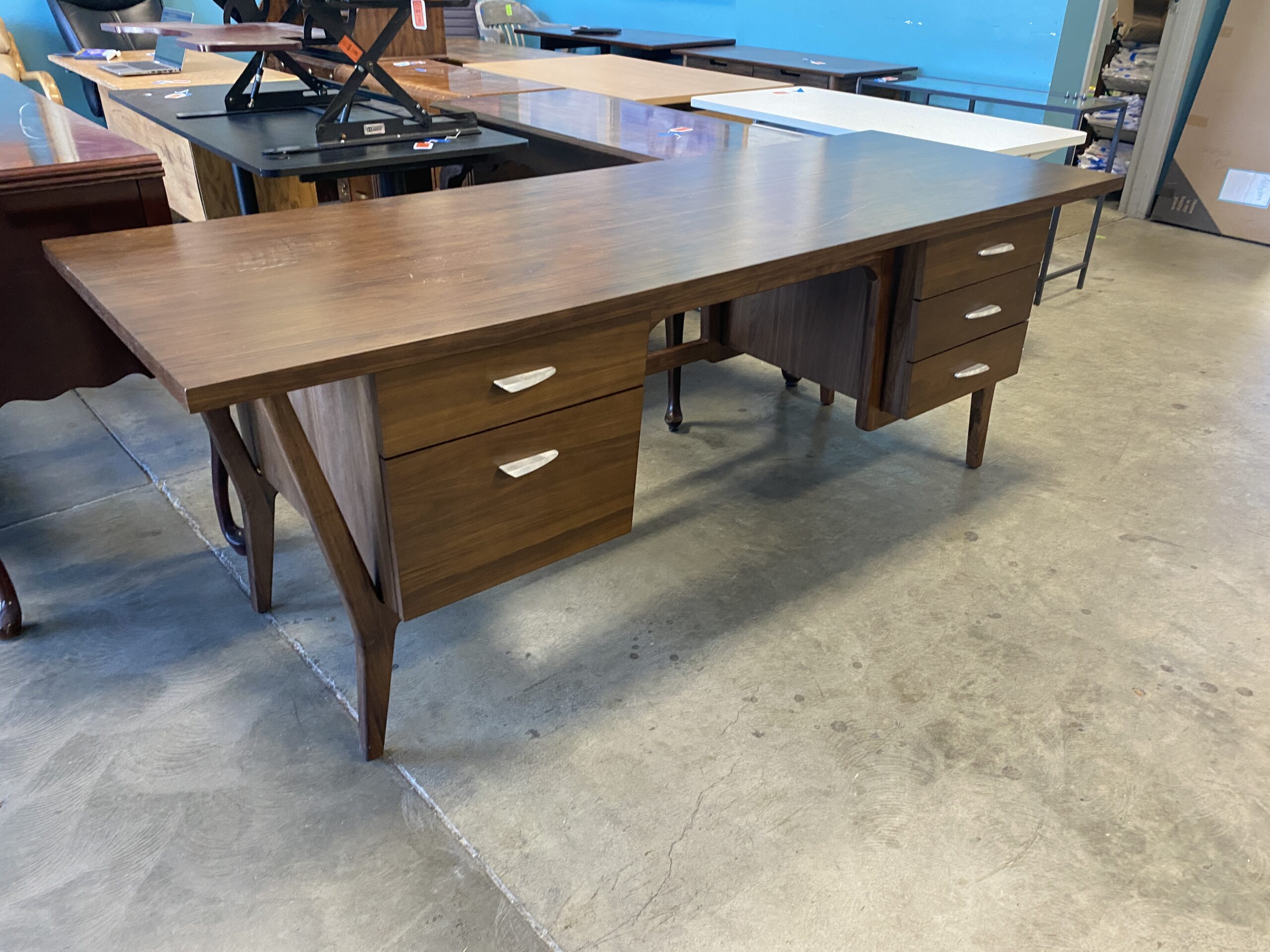JOYBIRD Long Modern Office Desk