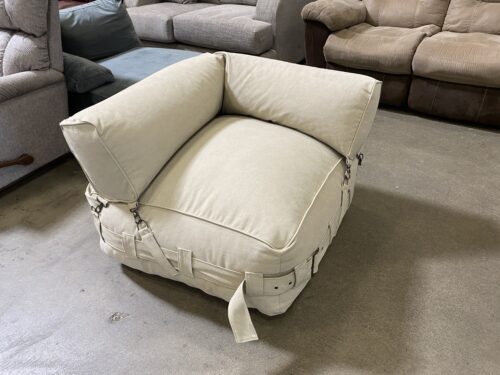 RESTORATION HARDWARE Cargo Style Corner Chair