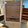 2 Drawer Dark Wood Armoire