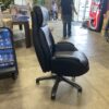 THOMASVILLE Lamont Black Leather Gliding Office Chair