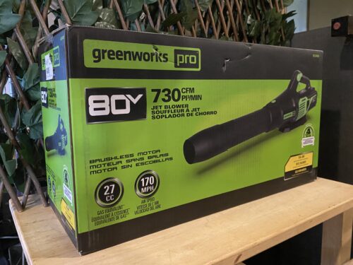 GREENWORKS Pro Jet Blower, Tool Only Model #BLB489