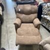 Ultra Plush Light Brown Manual Recliner