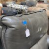 LA-Z-BOY Deep Grey Leather Rocking Manual Recliner