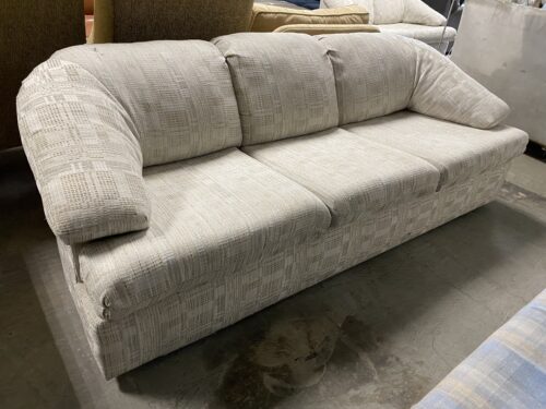 RIVERSIDE Slope Arm Tan 3 Seat Sofa