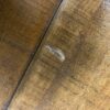Oval Metal and Wood Cocktail Table