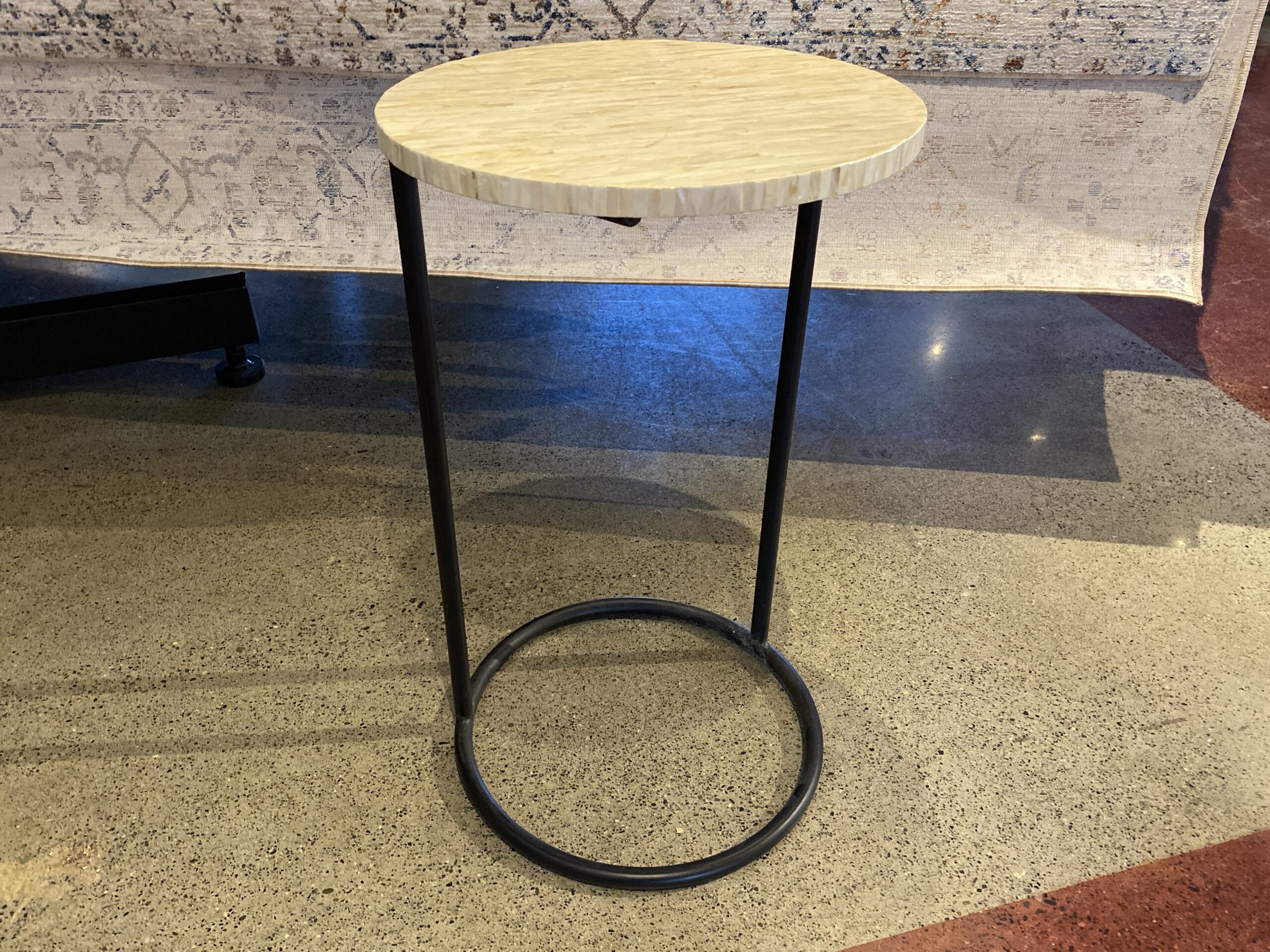 PIER 1 Lightweight Pearlescent Accent Table