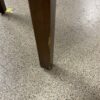 ARTCO INC Oval Wooden End Table w/ Glass Top
