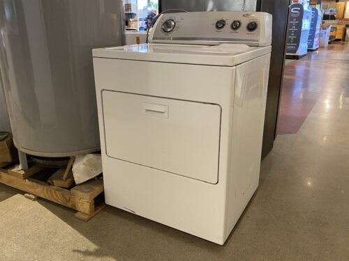 WHIRLPOOL White Front Load Dryer Model#WED5300VW0