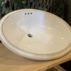 NEW! RESTORATION HARDWARE 19" Ceramic Basin Undermount Sink