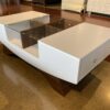 Modern Lightweight Coffee Table w/ Side Drawers