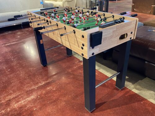 Blonde & Black Foosball Table w/ Ball