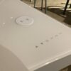 TWIN STAR White Electric Adjustable Height Desk w/ Charging Station