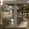 TWIN STAR White Electric Adjustable Height Desk w/ Charging Station