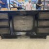 Fading Black Wash 9 Drawer Dresser