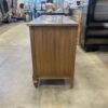 Vintage Weathered Wood 3 Drawer Credenza