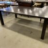 BOLIER & COMPANY Heavy Dark Wood Dining Table