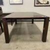 BOLIER & COMPANY Heavy Dark Wood Dining Table