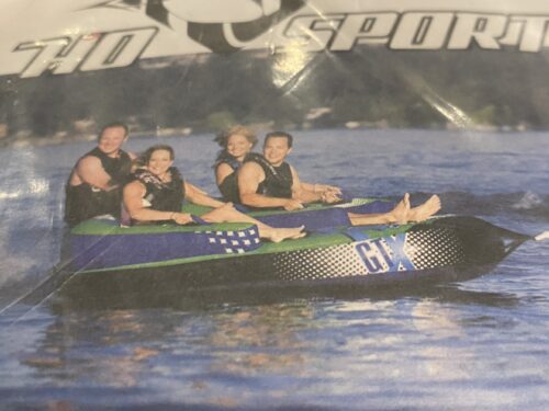 NEW! HOSPORTS GTX 4-Person Towable Tube Raft