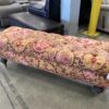 Pink Paisley Rolling Ottoman