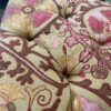 Pink Paisley Rolling Ottoman