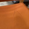 Burnt Orange Fabric And Wood Director Style Chairs Set of 4