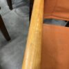 Burnt Orange Fabric And Wood Director Style Chairs Set of 4