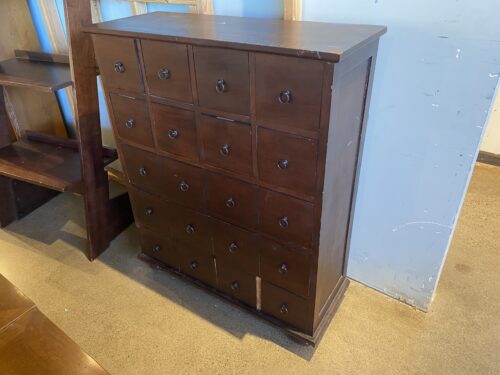 Dresser with Apothecary Style Top Drawers