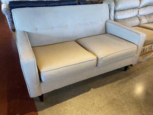 BETTER BY DESIGN Tan Tweed Loveseat