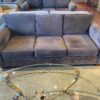 Brown Plush 3 Seater Couch