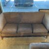 Three Seater Couch with Wood Base Frame