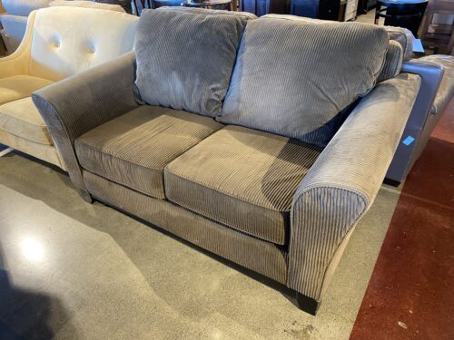 Cocoa Brown Loveseat