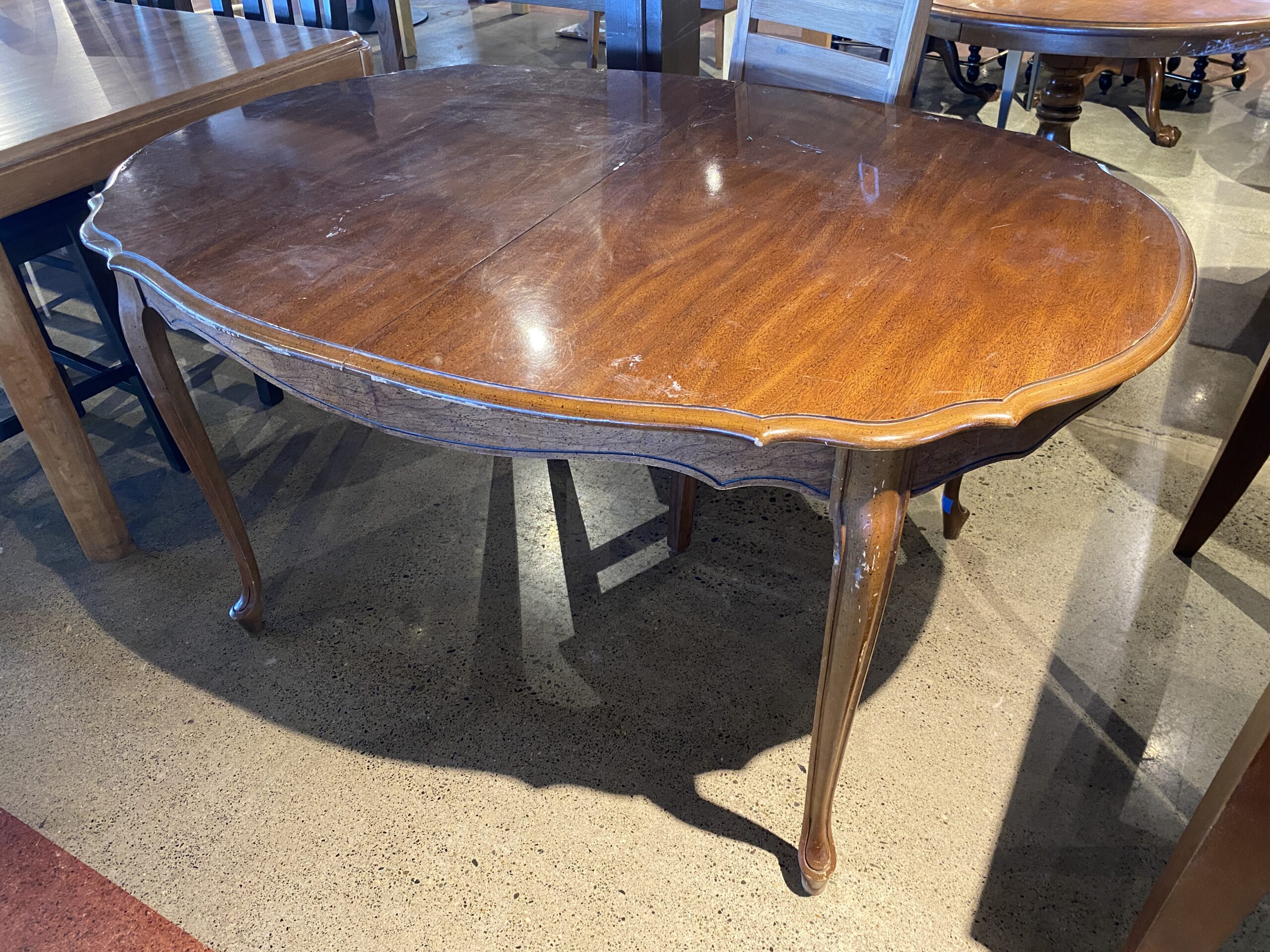 French Provincial Style Oval Table