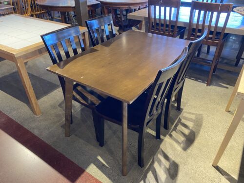 Simple Table and Four Chairs