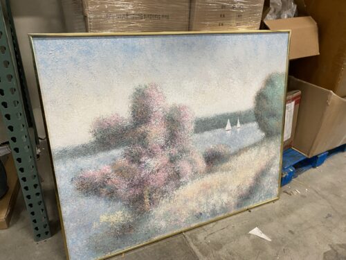 Large Lee Reynolds Seaside Painting