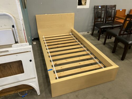 IKEA  Lade Twin Wood Bed Frame