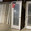 RELIABILT 28-in x 80-in Primed Solid core Flush Mirrored glass Left hand Smooth Primed Pine Wood Flat Jamb Single Prehung Interior Door